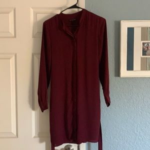 Banana Republic Long Sleeve Shirt Dress
